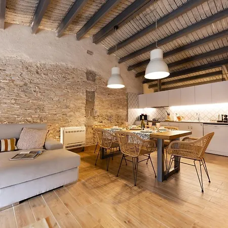 Bravissimo Placa Del Vi, Design Penthouse 아파트 지로나