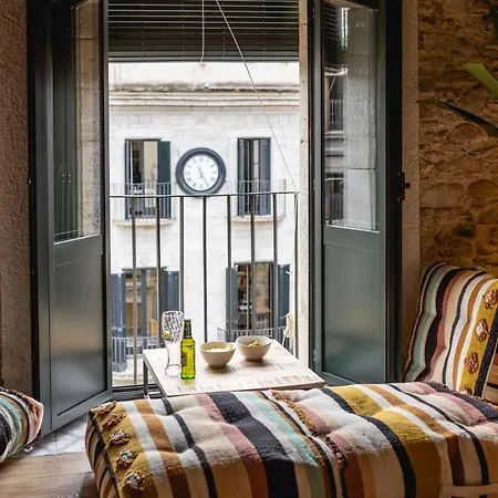 公寓 Bravissimo Placa Del Vi, Design Penthouse 赫罗纳